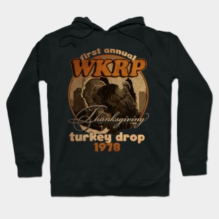 WKRP art design On Vintage Hoodie